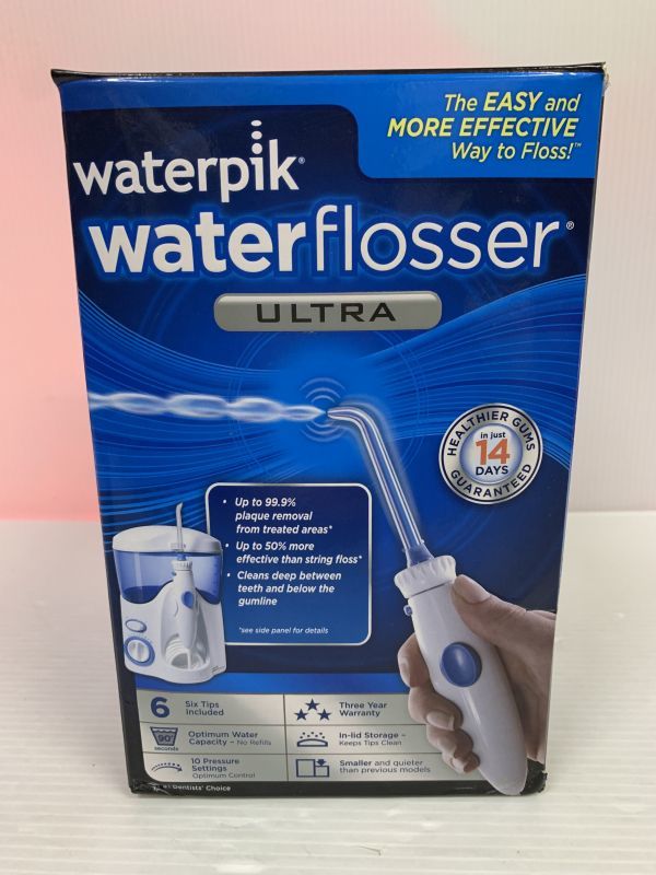 【目立った傷や汚れなし】HC029220118101【未使用】Waterpik ウォーターピック Water Flosser Ultra
