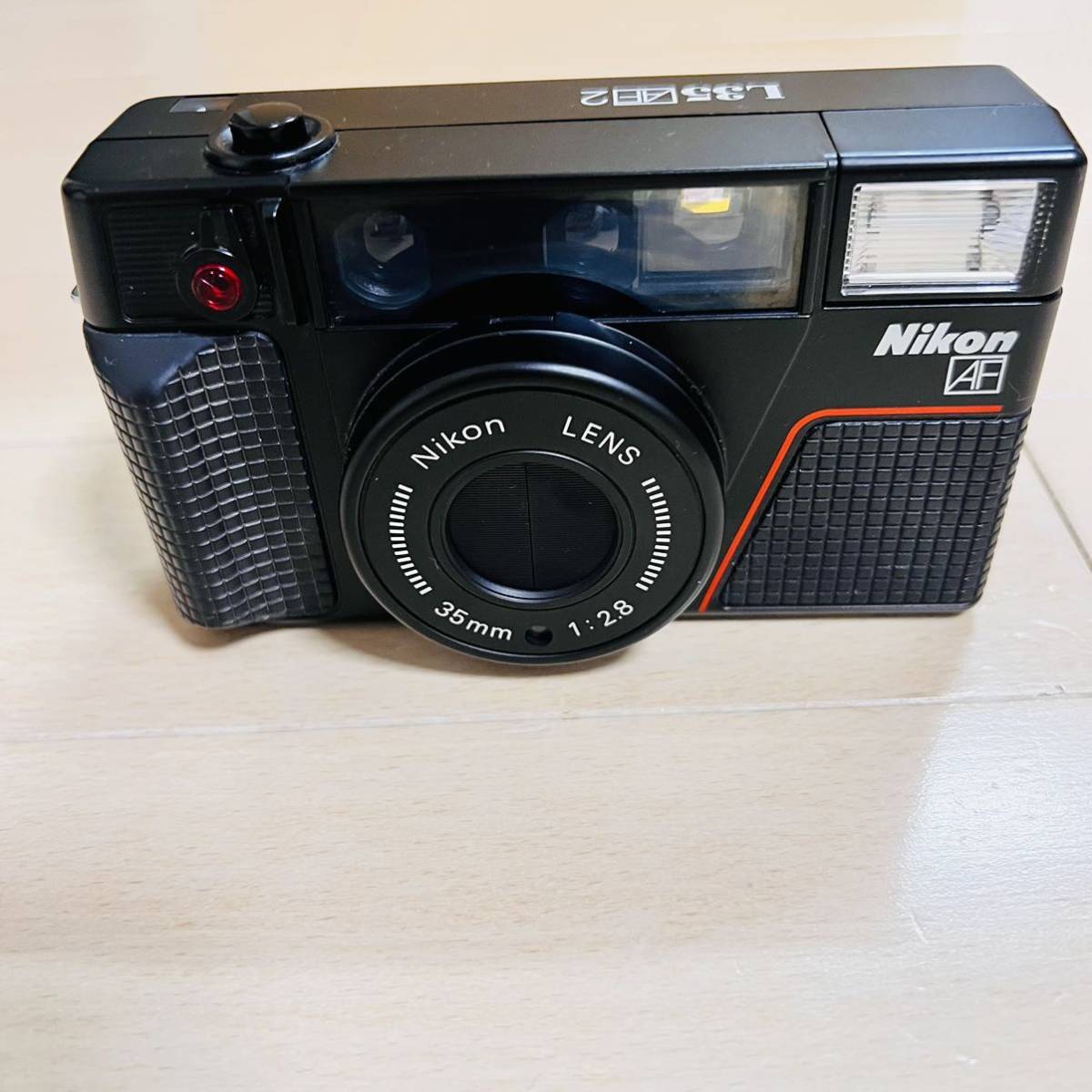 【全体的に状態が悪い】Nikon ニコン 日本光学 L35 AF 35mm 2.8 ピカイチ AF オートフォーカス Film Camera