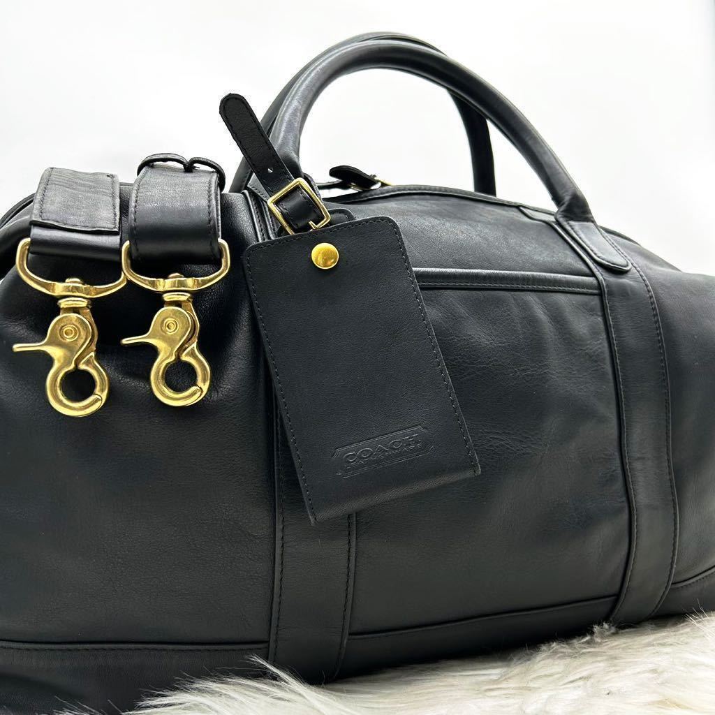 【目立った傷や汚れなし】★極美品★ オールドコーチ OLD COACH コーチ ボストンバッグ ビジネスバッグ 2way グラブタンレザー