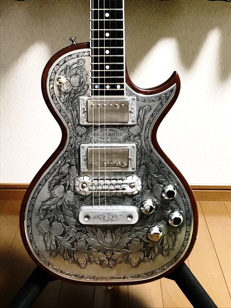 【中古】希少 神田 ZEMAITIS S24MT NAT FR4C ホンマホ ゼマイティス HISASHI GLAY ZEMATIS