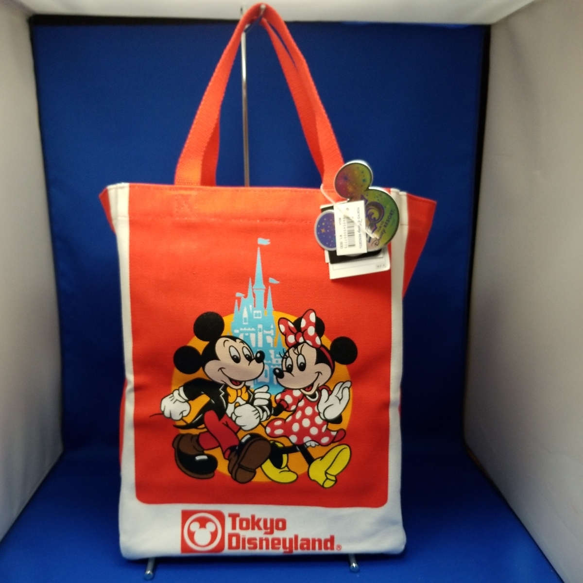 【タグ付】東京ディズニーランド 復刻 トートバッグ 赤 blog.knak.jp