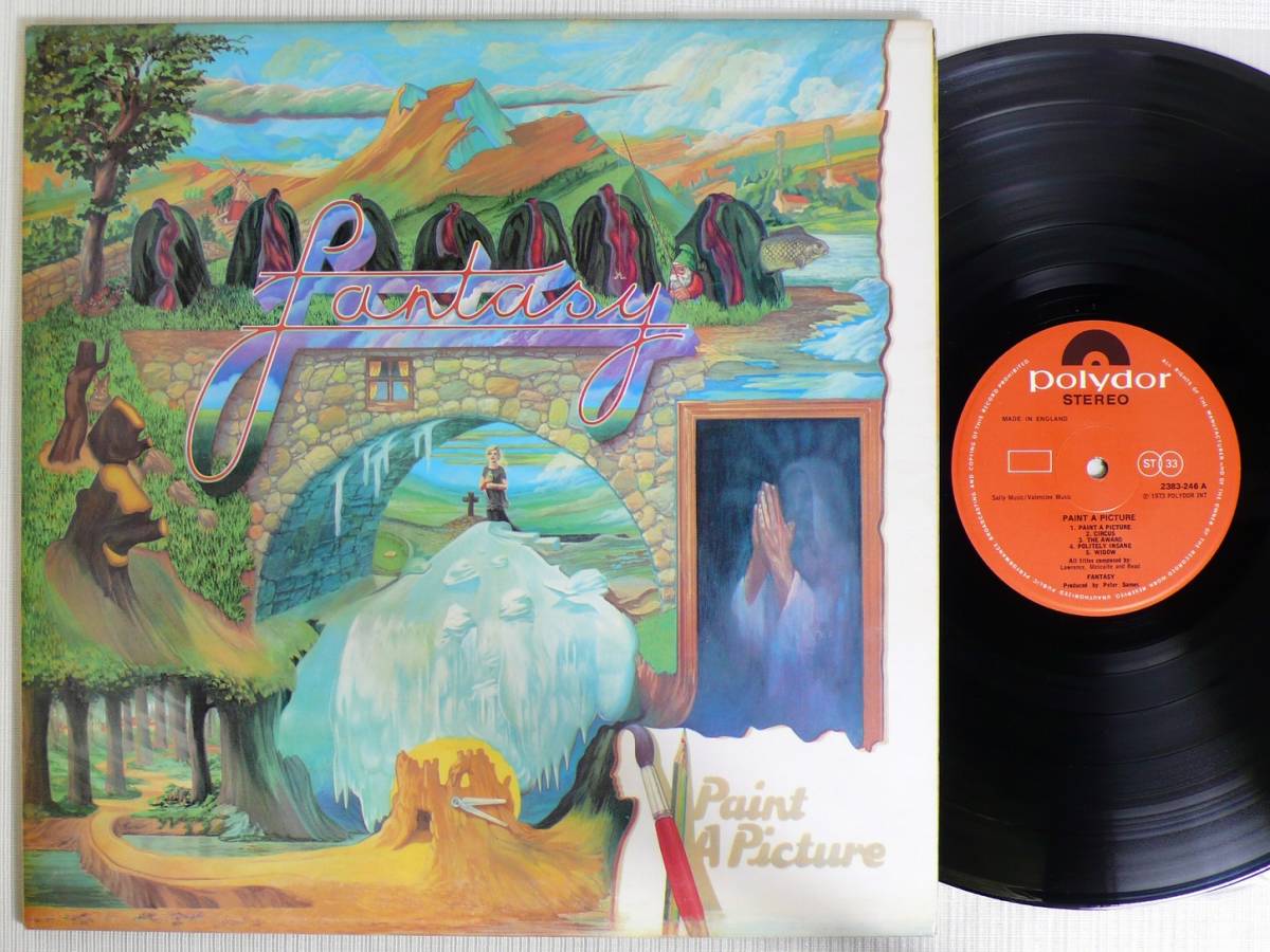 【中古】★激レア！UK POLYDOR原盤オリジナル！ FANTASY★PAINT A PICTURE UK ORIG 極美品 LPの落札情報