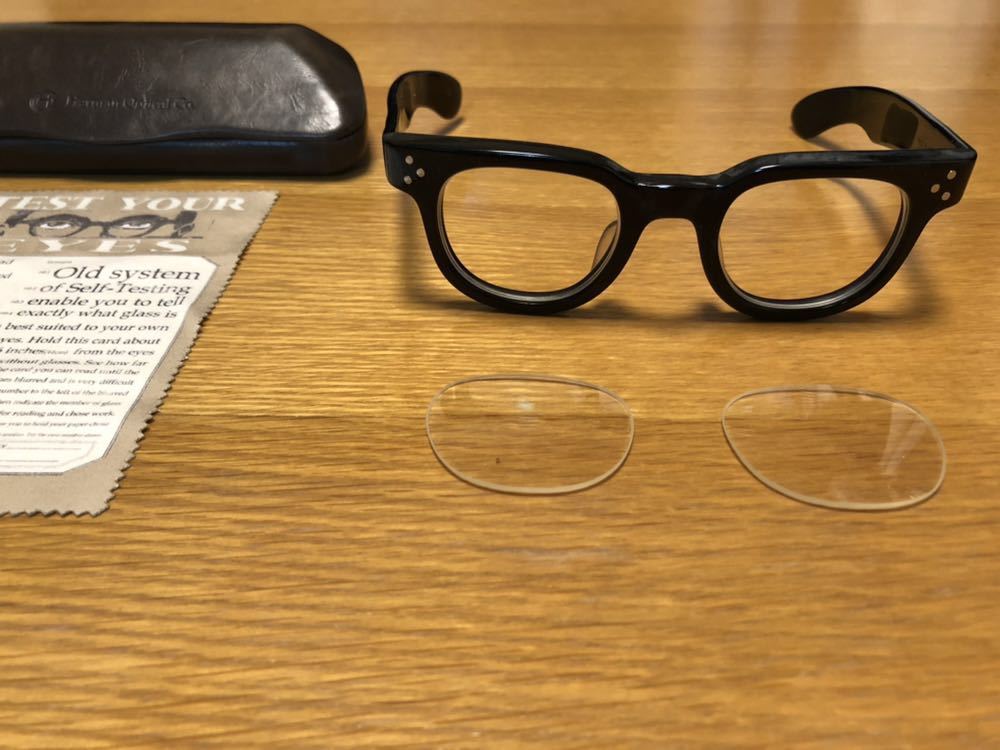 ロストヒルズ LOST HILLS ハーマンオプティカル Harman optical ロージー LOGIE メガネ 黒 フレーム セルロイド