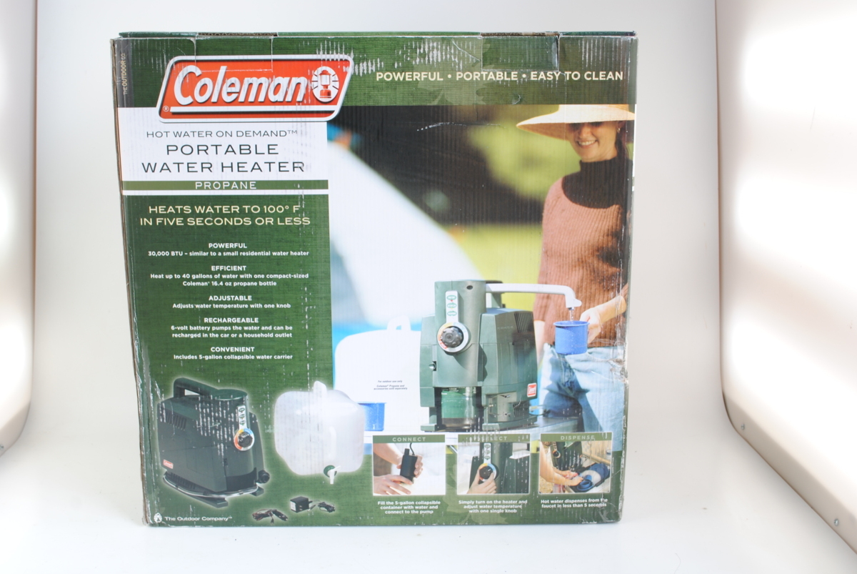 Coleman コールマン ホットウォーターオンデマンド ポータブルウォーターヒーター 中古品の落札情報詳細 ヤフオク落札価格検索 オークフリー