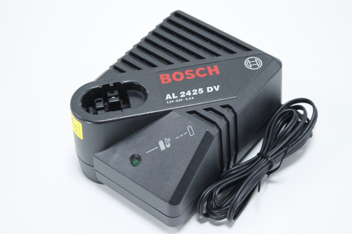 BOSCH ボッシュ AL 2425 DV 充電器 バッテリーチャージャー 7.224V 6E090/1/060の落札情報詳細