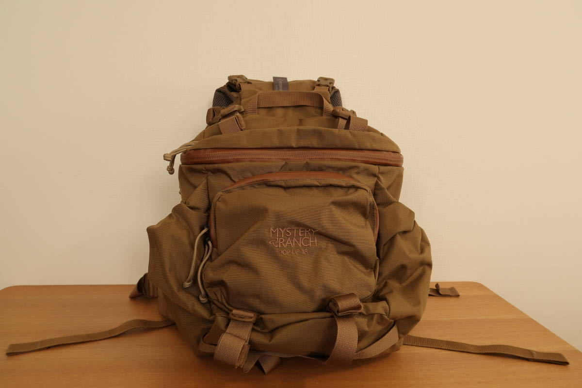 【美品】MYSTERY RANCH POP UP 18（ミステリーランチ ポップアップ18) の落札情報詳細 ヤフオク落札価格情報 オークフリー