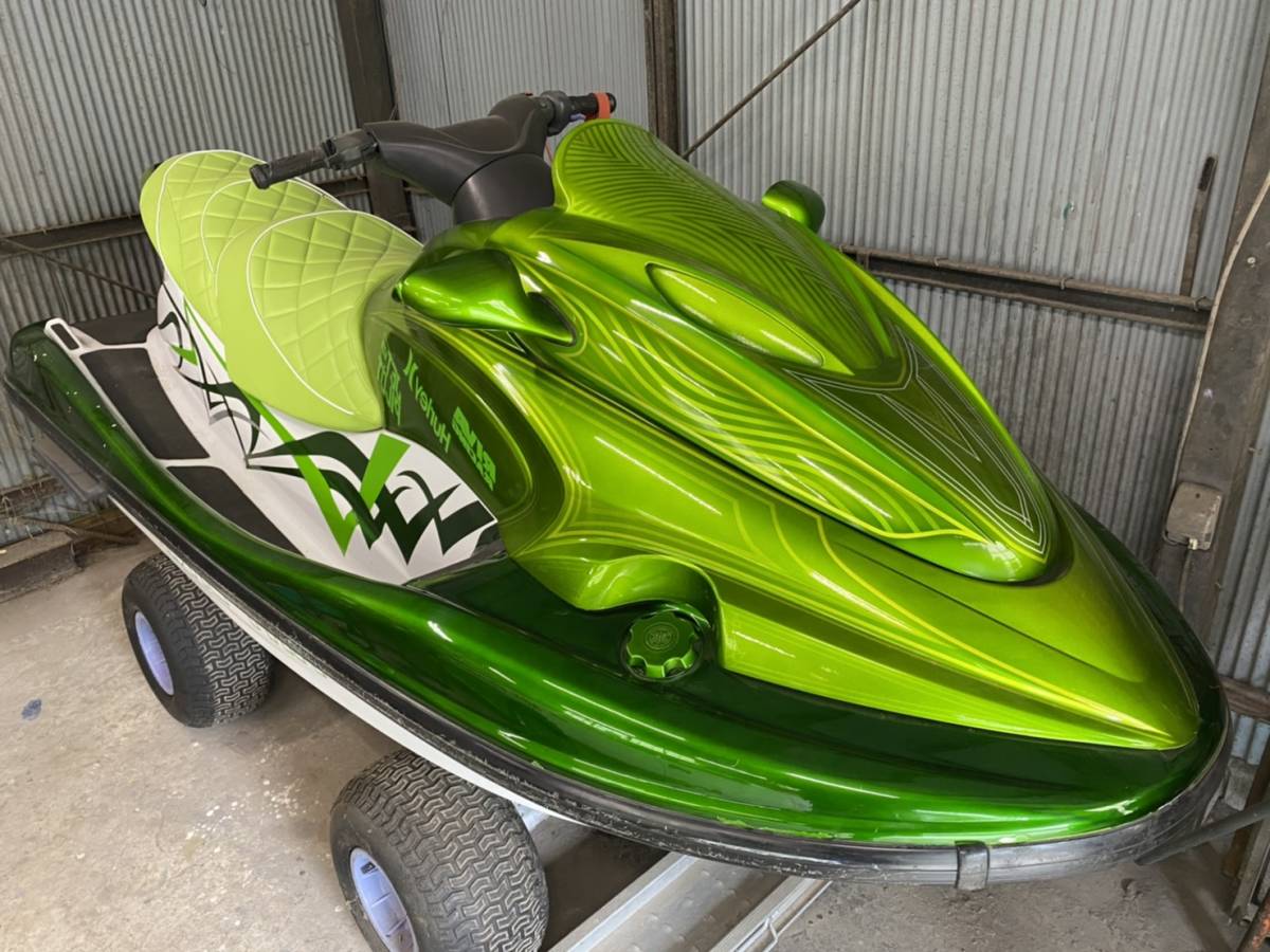 YAMAHA XLT1200 カスタム塗装 ヤマハ ジェット 水上オートバイ ジェットスキー の落札情報詳細 ヤフオク落札価格情報 オークフリー