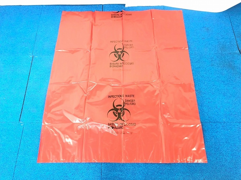 【未使用】【新品】バイオハザードバッグ ビニール袋 ゴミ袋 50枚 101×116cm (100) ☆BC21EKWの落札情報詳細