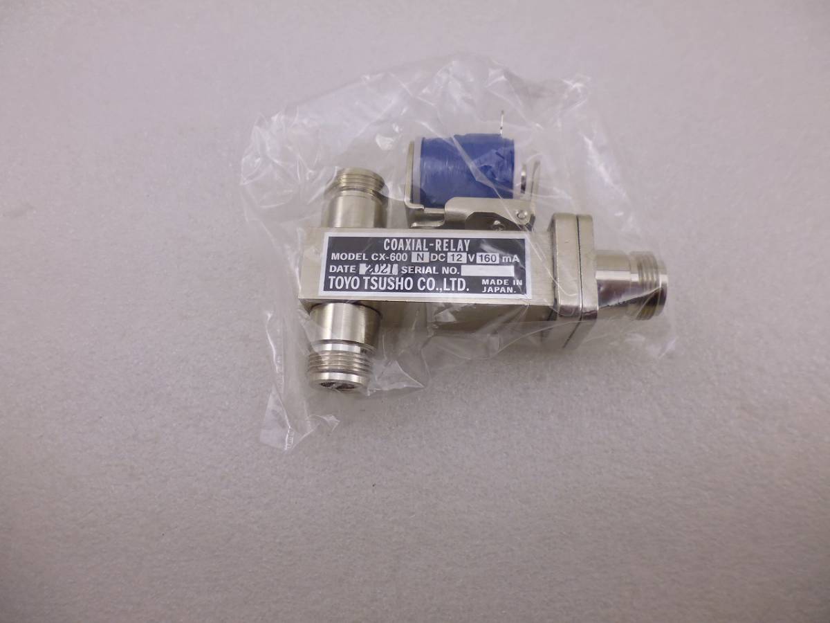 TOHTSU 東洋通商 同軸リレー CX600NL(未使用品） の落札情報詳細 ヤフオク落札価格情報 オークフリー