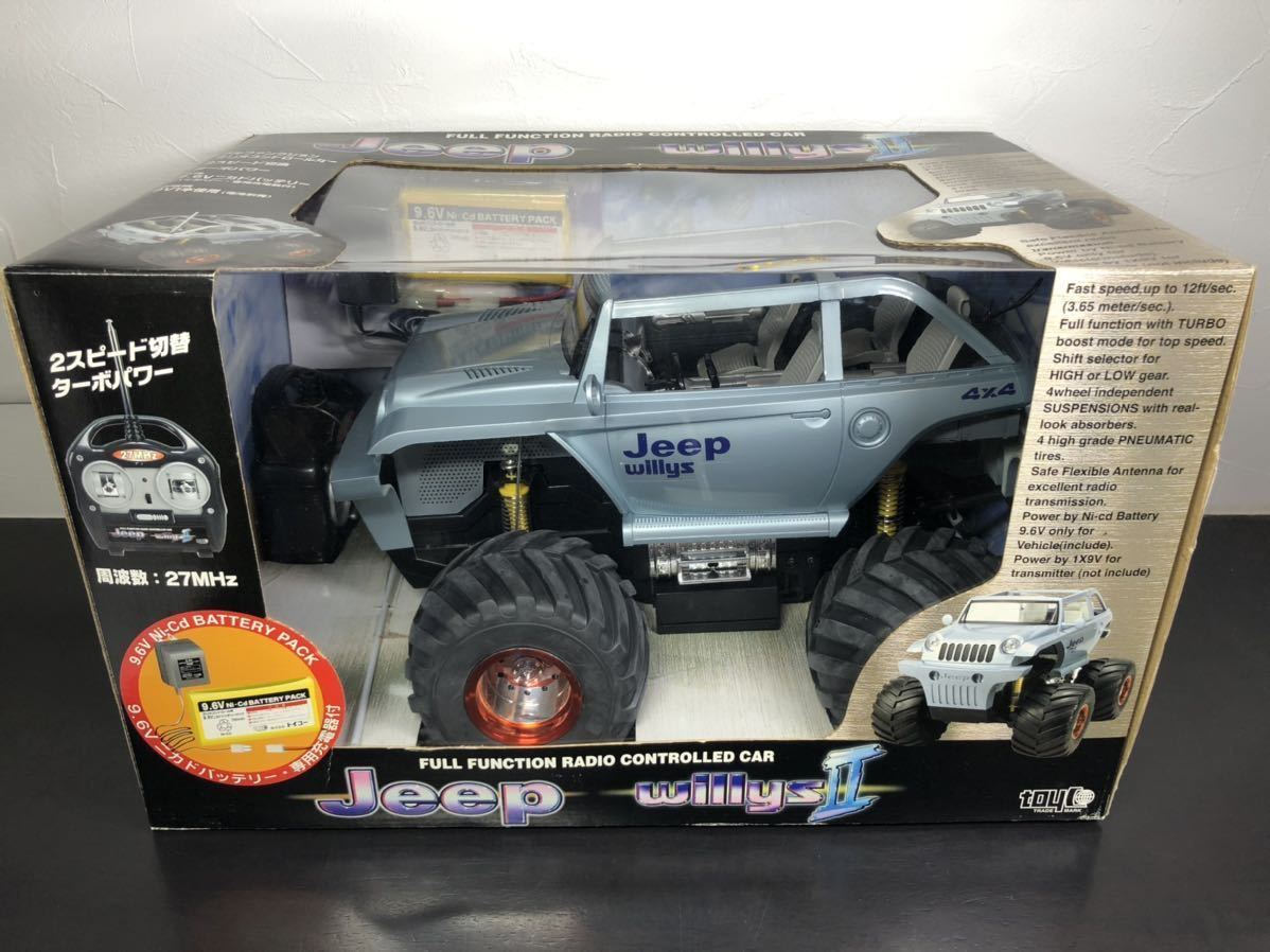 【未使用】トイコー フルファンクション ラジオコントロールカー ウィリスⅡ ジープ 未開封の落札情報詳細 ヤフオク落札価格検索 オークフリー
