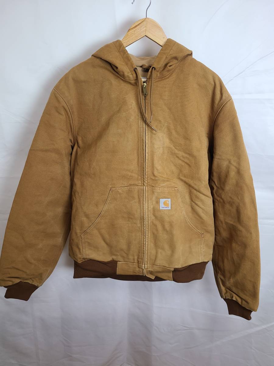 【やや傷や汚れあり】Carhartt/カーハート/アクティブジャケット/ACTIVE JACKET/アクティブパーカー/ブルゾン/M/USA製