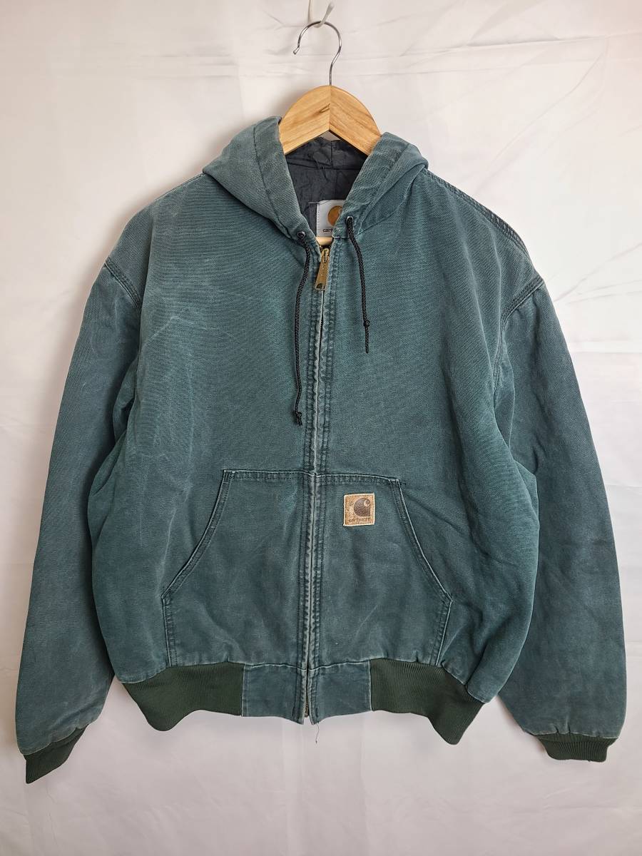 【傷や汚れあり】Carhartt/カーハート/アクティブジャケット/ACTIVE JACKET/アクティブパーカー/ブルゾン/L/USA製