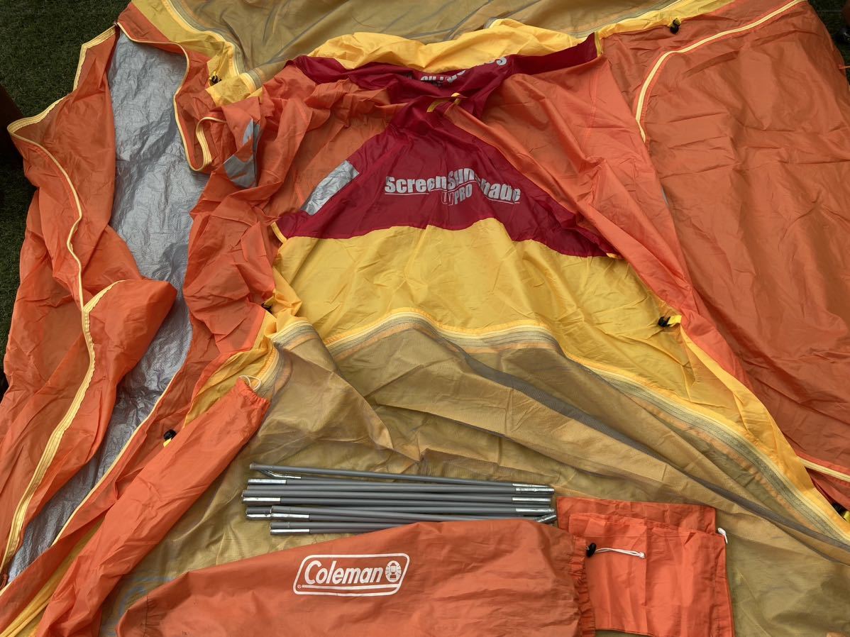 【傷や汚れあり】Coleman コールマン スクリーンサンシェード テントの落札情報詳細 ヤフオク落札価格検索 オークフリー