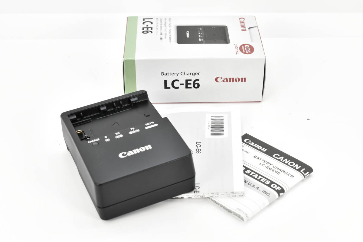 【目立った傷や汚れなし】Canon BATTERY CHARGER LCE6 バッテリーチャージャー 送料無料 EFTNYO405の落札