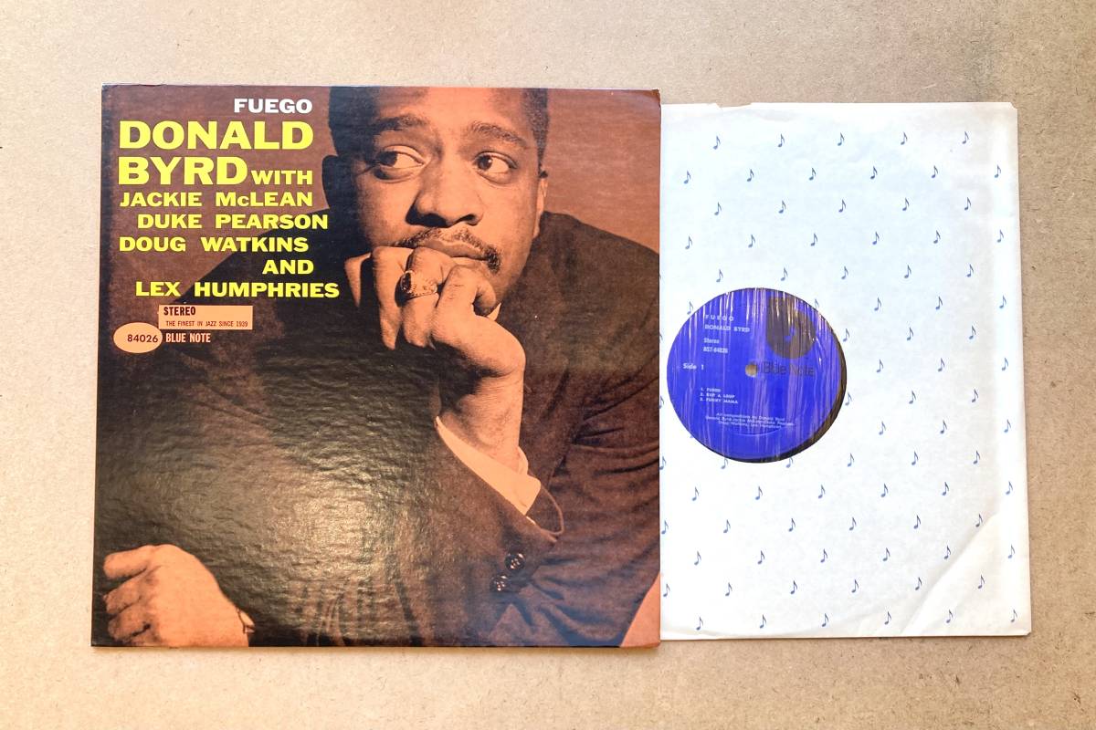 【やや傷や汚れあり】 BLUE NOTE/US盤 Donald Byrd / Fuego (Blue Note BST 84026) US