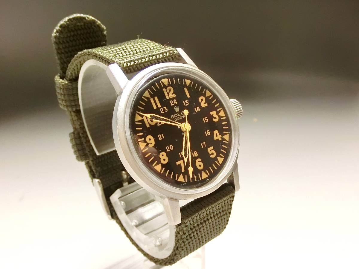 【中古】★希少 アンティーク★ROLEX ロレックス★英国 イギリス軍 ブロードアロー ミリタリー 軍用時計★美品 手巻き 腕時計 動作良好★