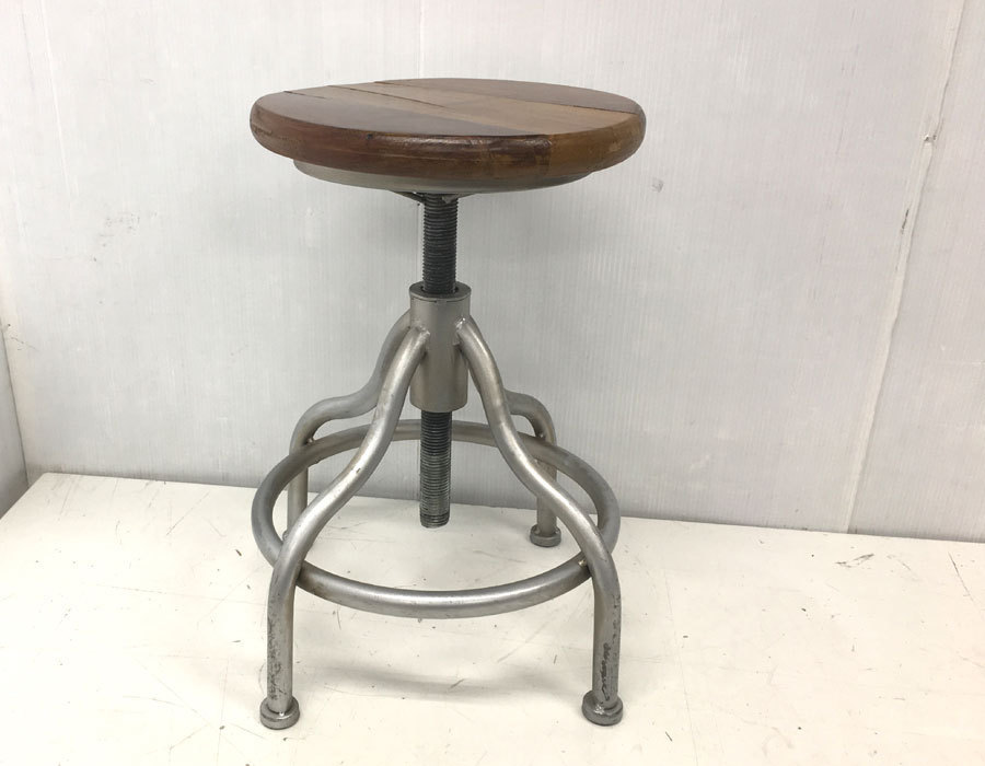 【中古】★a.depeche アデペシュ neofactory round stool ネオファクトリー ラウンドスツールの落札情報詳細