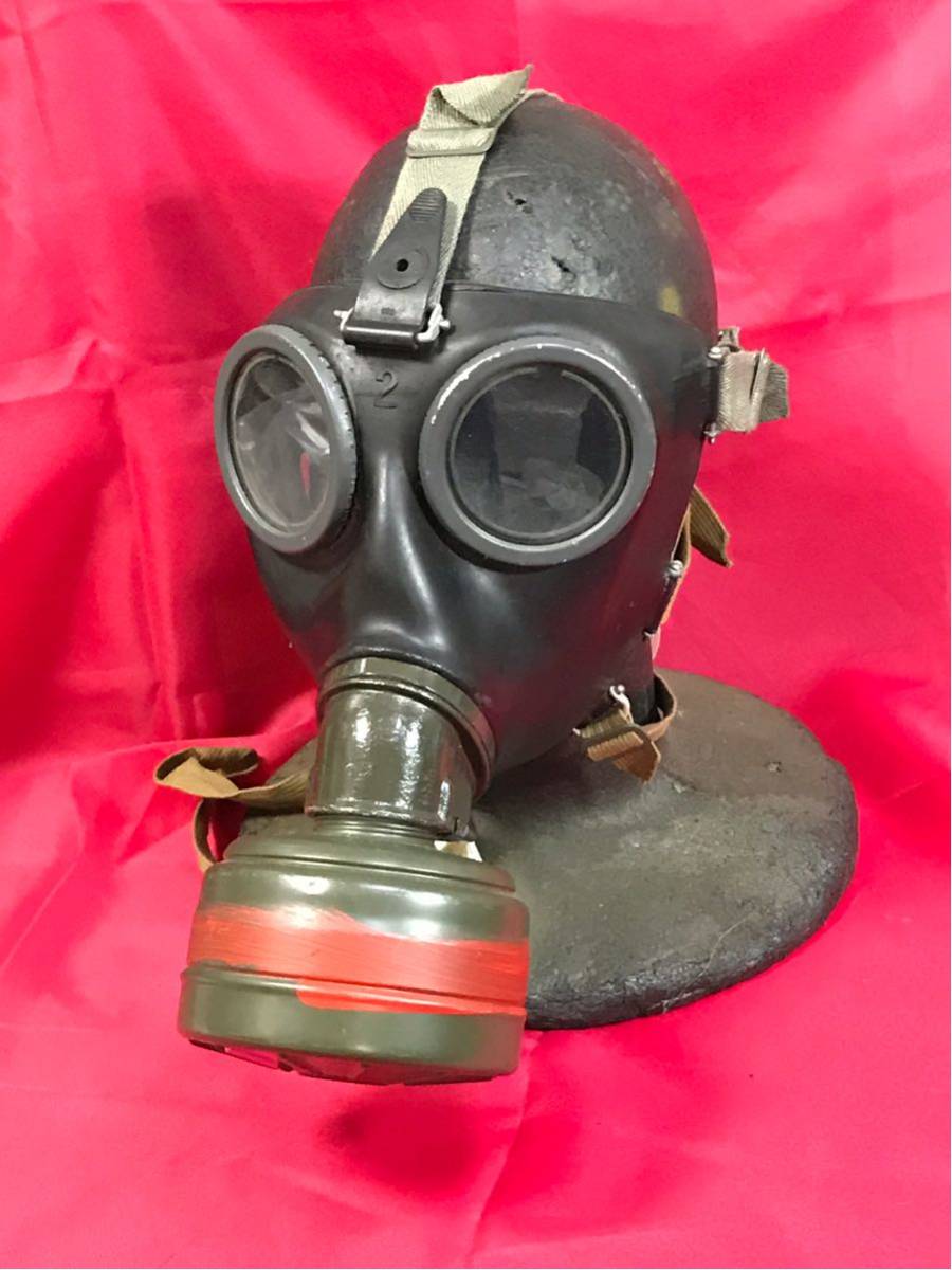 ナチスドイツ軍 ガスマスク 実物 良品 ホビー、カルチャー