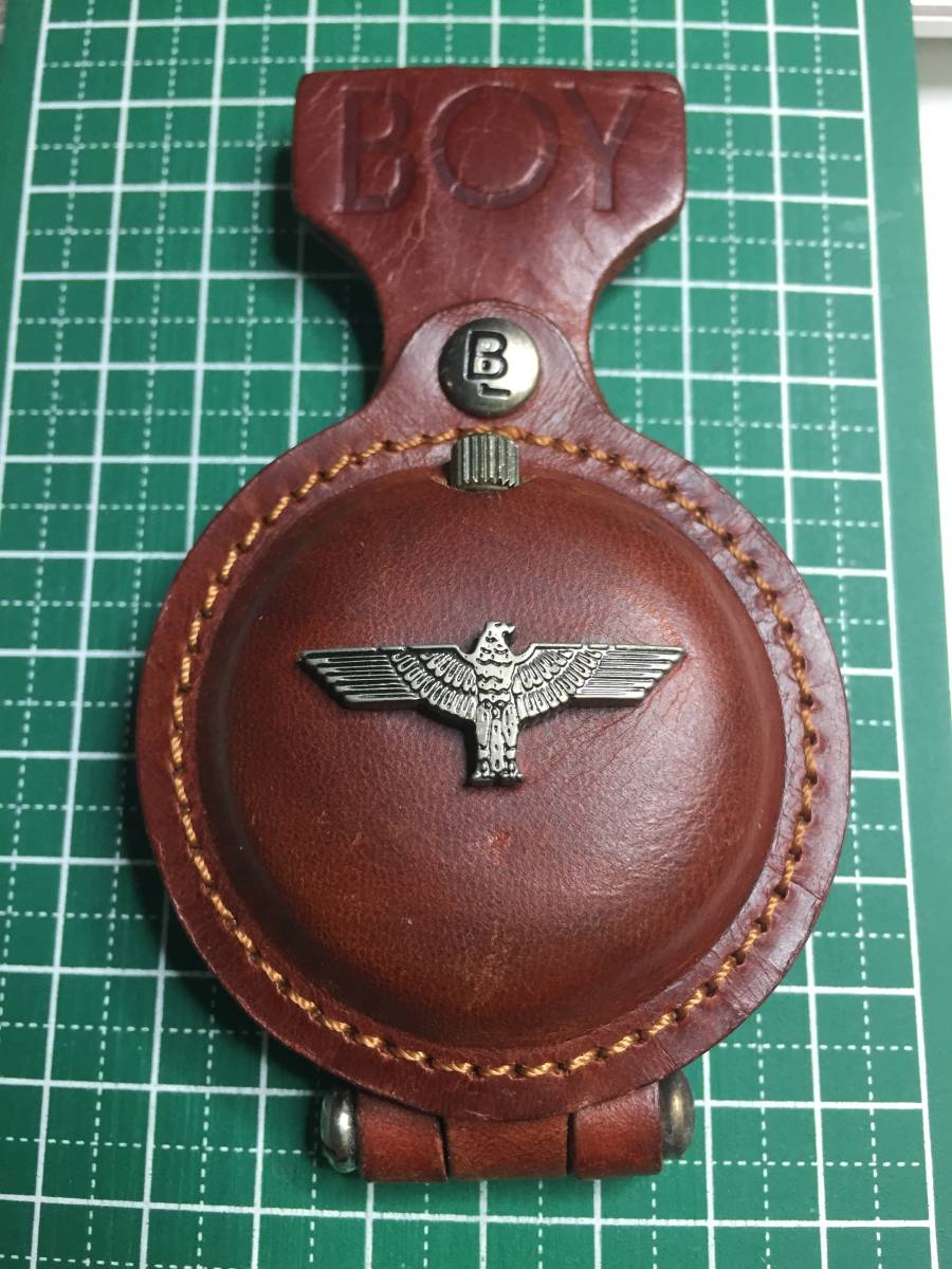 [懐中時計]ボーイ ロンドン/BOY LONDON 153 KINGS ROAD 革ケース付 動作未確認[ジャンク]の落札情報詳細