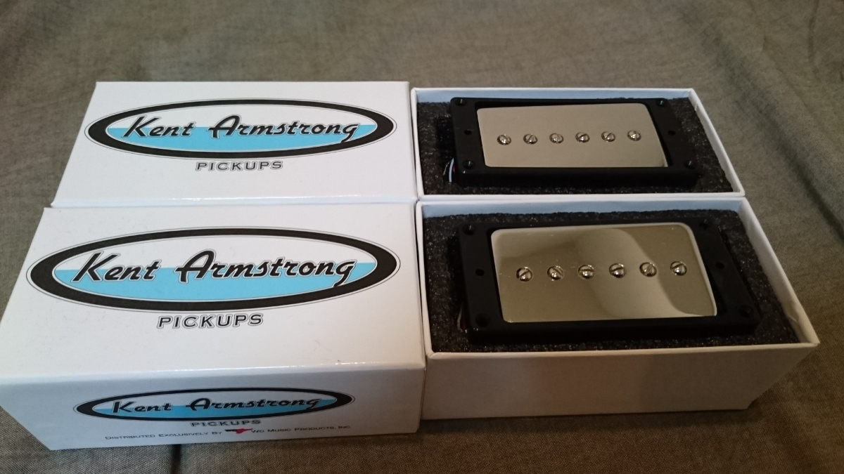 KENT ARMSTRONG 2個セット( ケントアームストロング )WPU900C P90 Humbucker Retrofit
