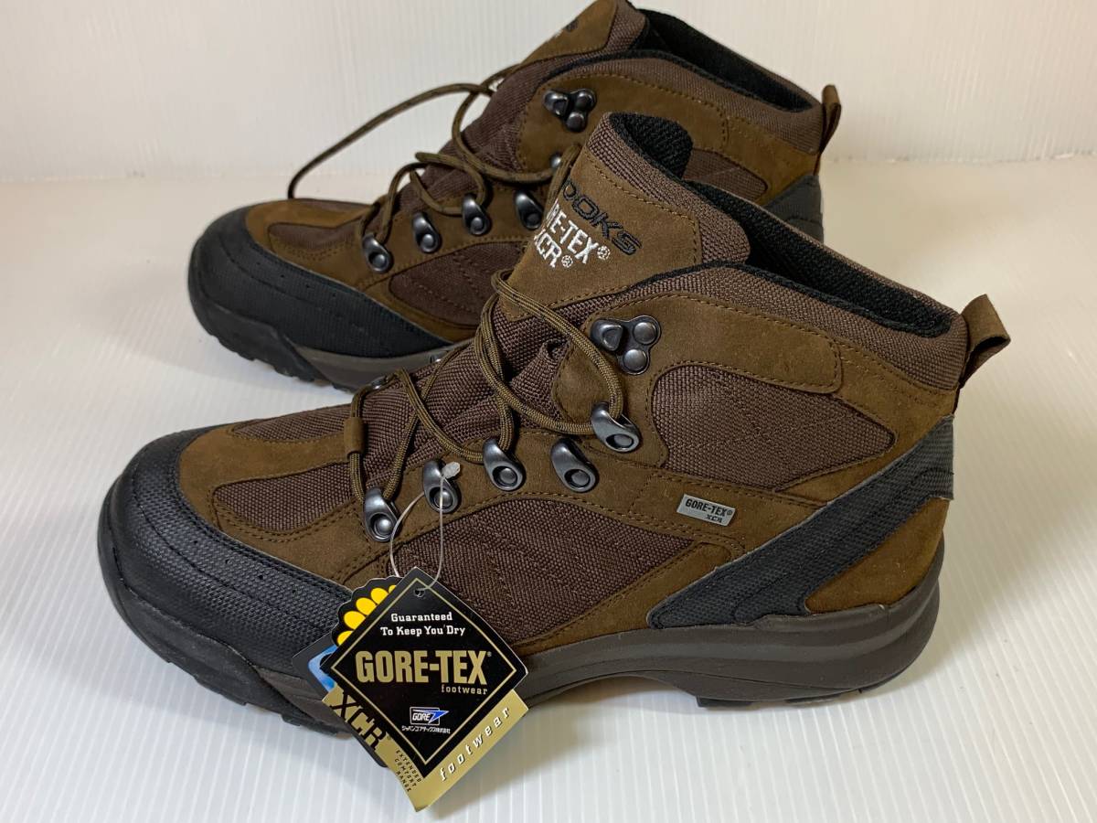 KLN031 BROOKS ブルックス トレッキングシューズ GORETEX XCR ゴアテックス アウトドア ブラウン 27㎝ 未使用品の