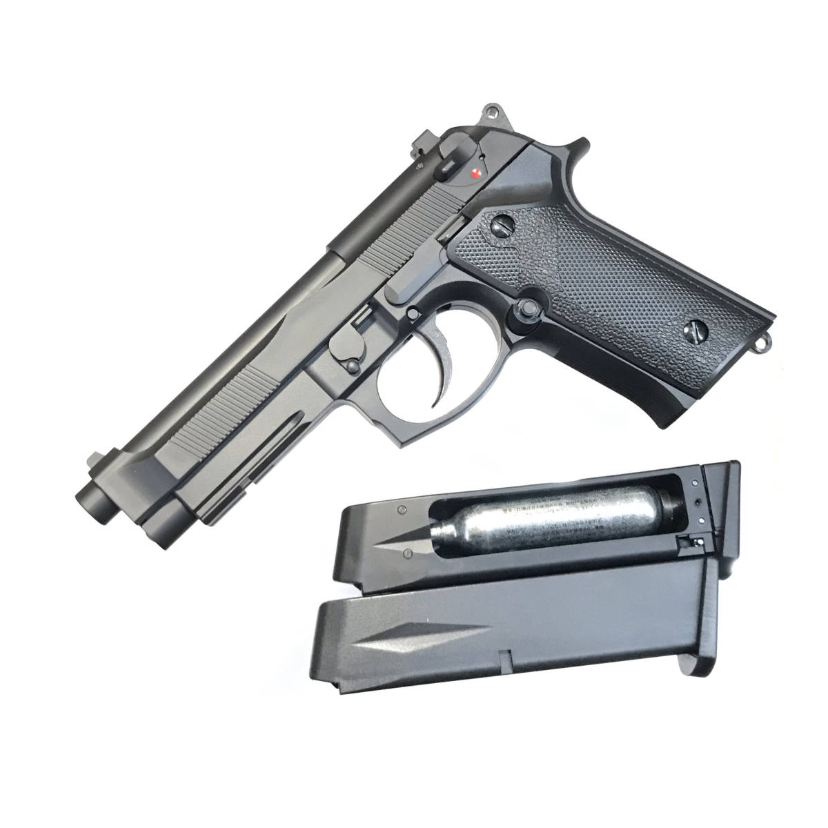 【新品】固定スライドco2ガスガン M92 デジコン マガジン2個の落札情報詳細 ヤフオク落札価格検索 オークフリー