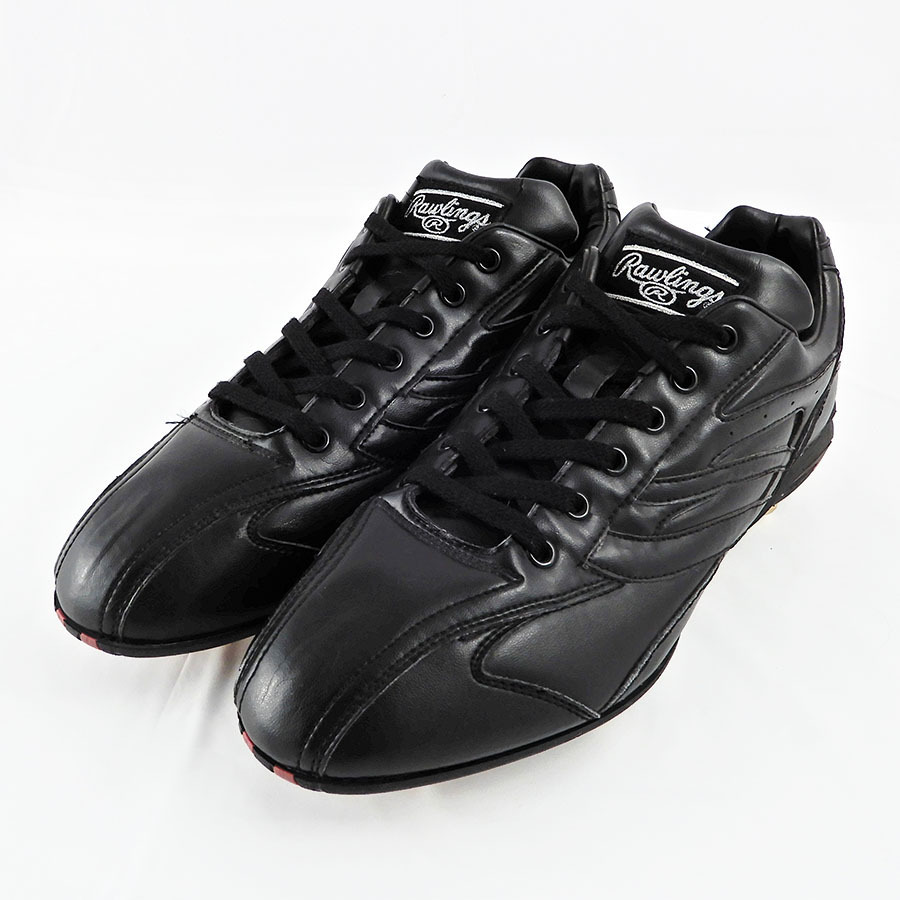 【美品】ローリングス Rawlings ベースボールスパイク 野球用シューズ ブラック【28.5㎝】アシックス★3481の落札情報詳細