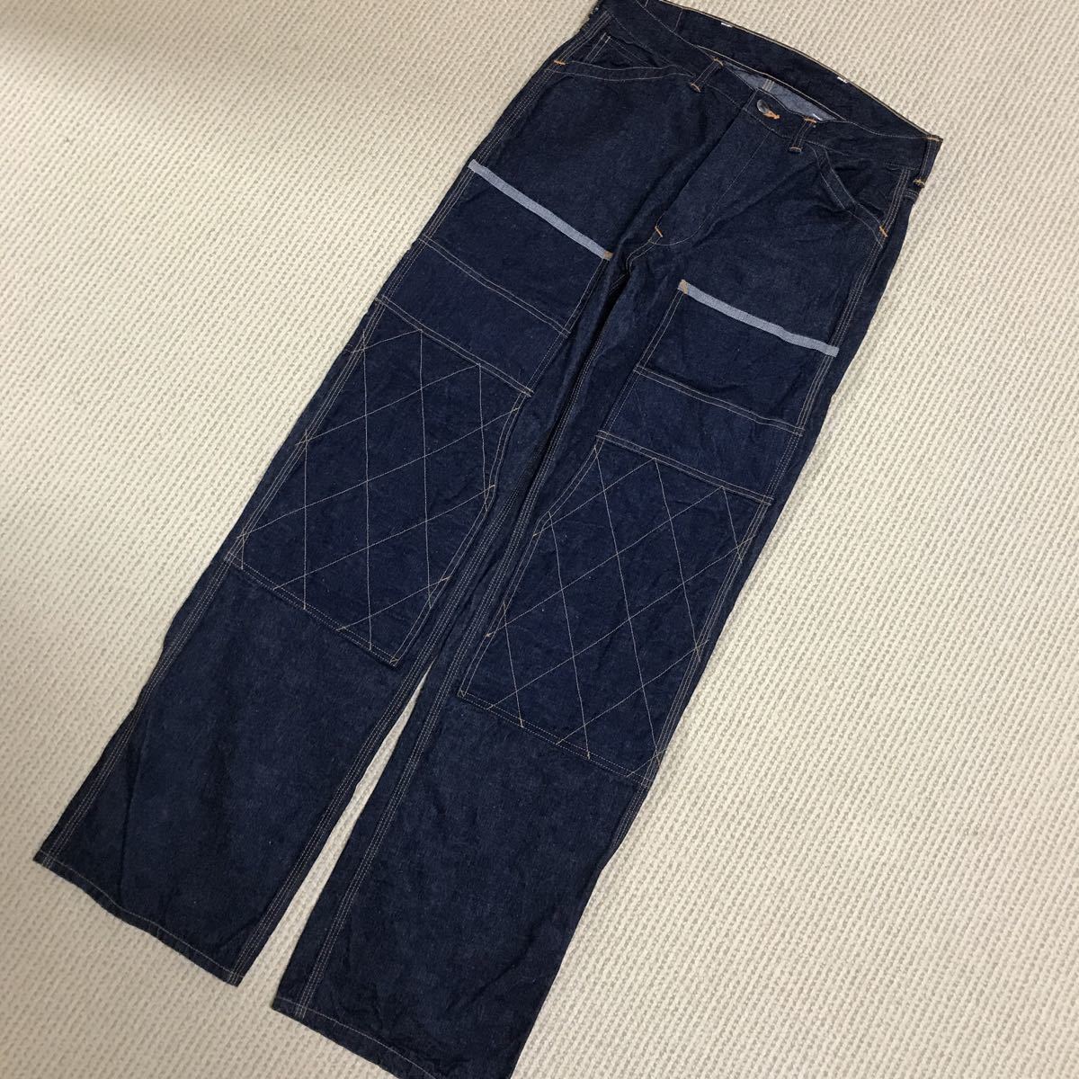 未使用 COPPER KING ダブルニーペインターパンツ W32 ウエアハウス ワークパンツ デニムパンツ warehouse カッパー