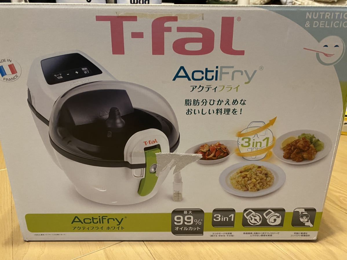 【新品】Tfal ActiFry ティファールアクティフライ ホワイトの落札情報詳細 ヤフオク落札価格検索 オークフリー