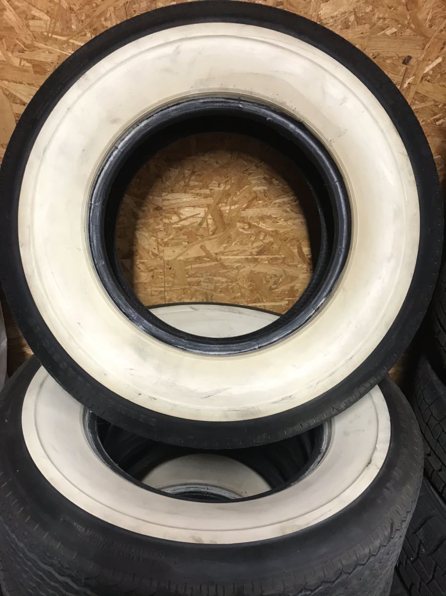 ホワイトウォールタイヤ 14インチ デンマン クラッシック チューブレス アメ車 旧車の落札情報詳細 ヤフオク落札価格検索 オークフリー