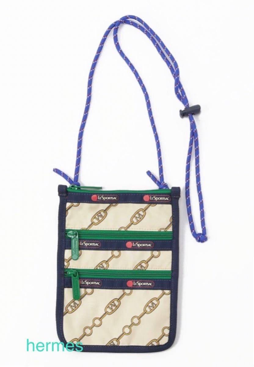 【未使用】LeSportsac×MUVEIL CROSSBODY PHONE BAG 3960 U154 エムチェーン の落札情報詳細