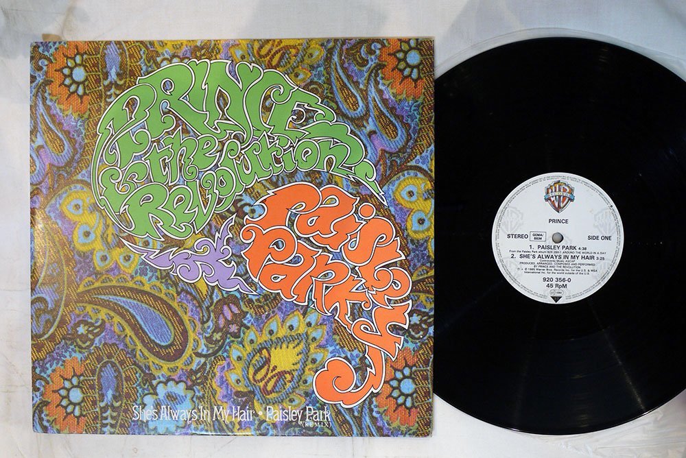 【やや傷や汚れあり】PRINCE/PAISLEY PARK/WARNER 920 3560の落札情報詳細 ヤフオク落札価格情報 オークフリー