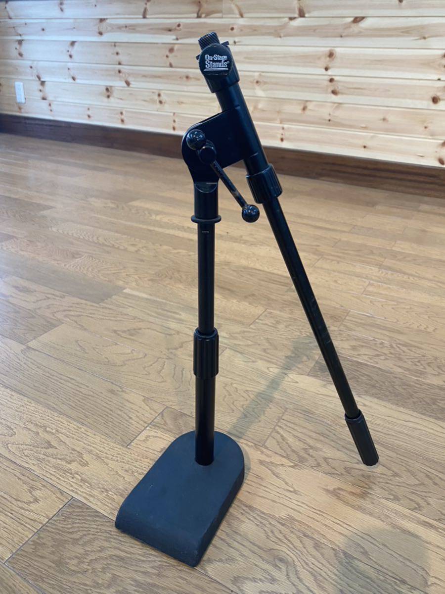 【やや傷や汚れあり】ONSTAGE 卓上マイクスタンド マイクスタンド ショートブームスタンド の落札情報詳細 Yahoo!オークション