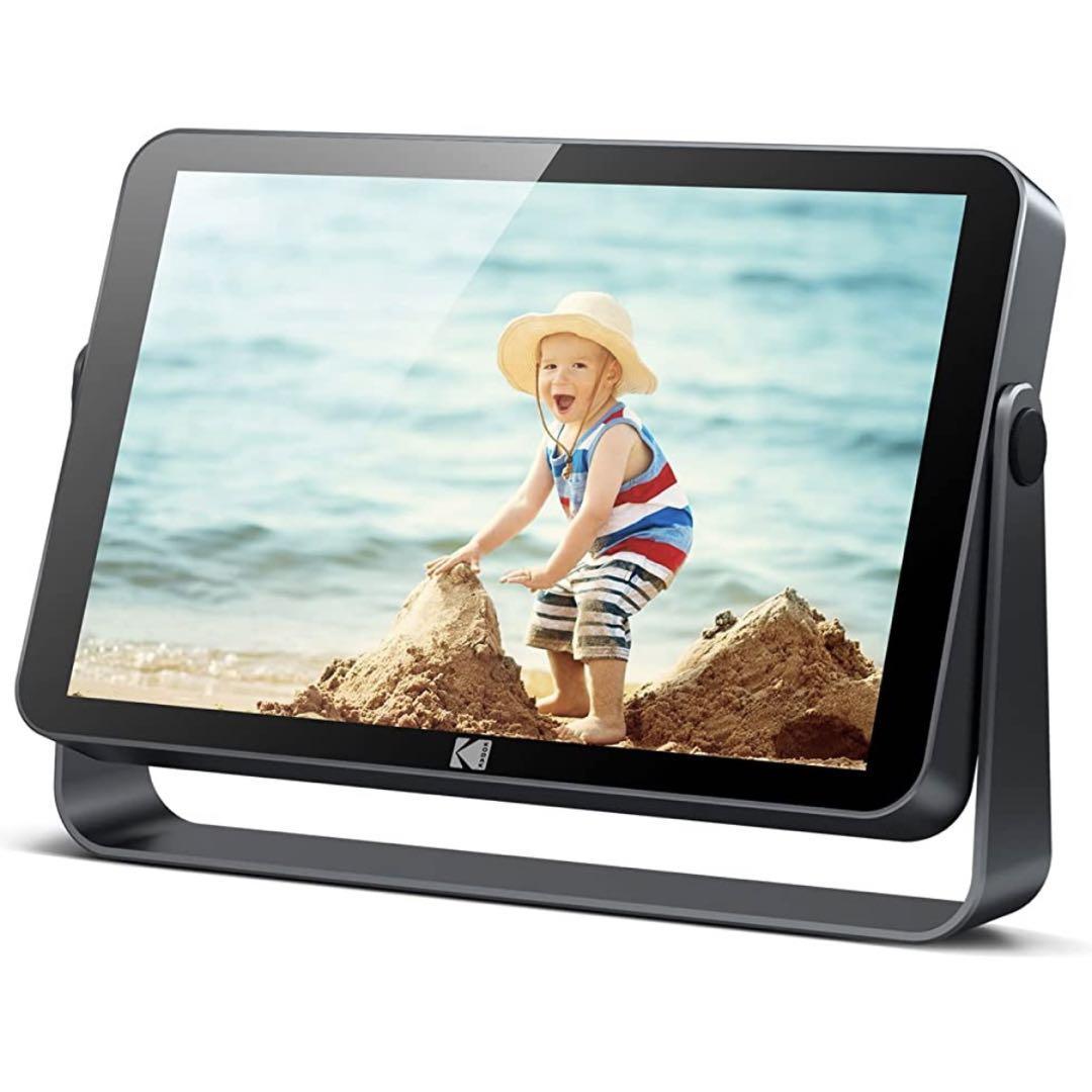 【未使用】KODAK コダック Wifi デジタルフォトフレーム 10インチ タッチスクリーン 写真 カメラ PC タブレットの落札情報詳細