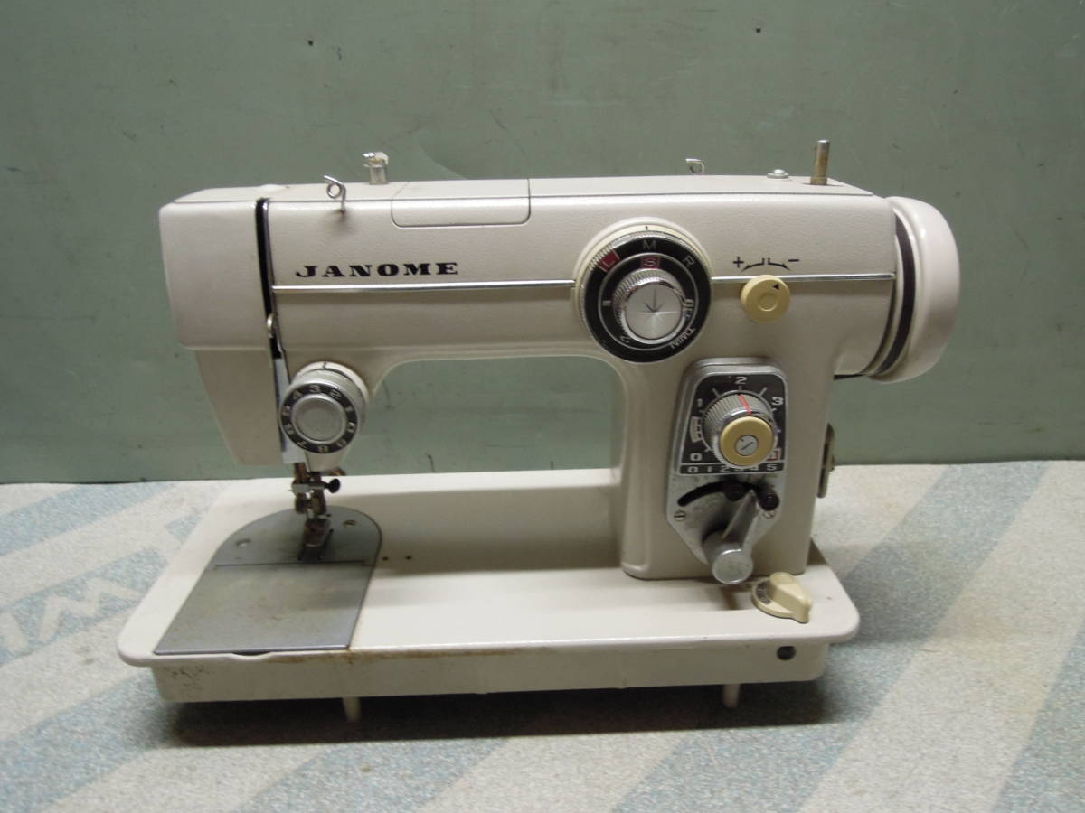 【全体的に状態が悪い】ジャノメ・JANOME検索BROTHER・ブラザー ミシン アンティーク コレクション ハンドクラフト ビンテージの落札