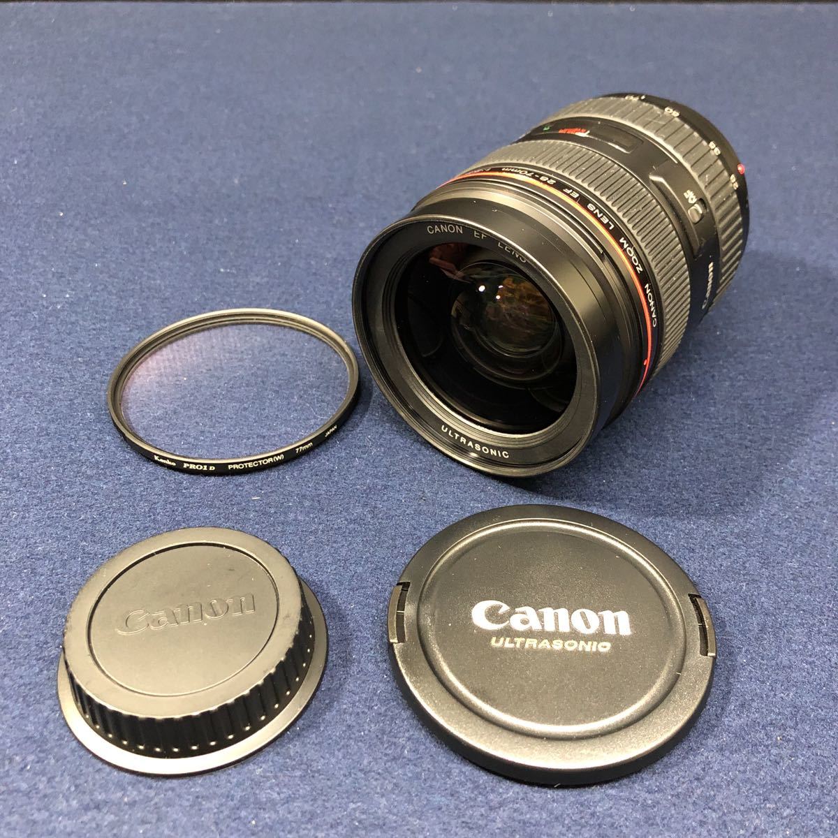 【やや傷や汚れあり】13 Canon ZOOM LENS EF 2870mm 12.8 L ULTRASONIC キャノン ズーム カメラ