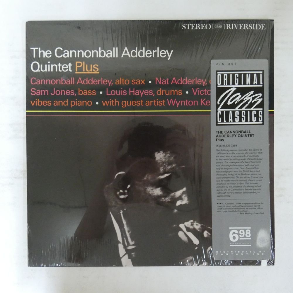 【やや傷や汚れあり】46036724;【US盤/OJC RIVERSIDE/シュリンク】The Cannonball Adderley