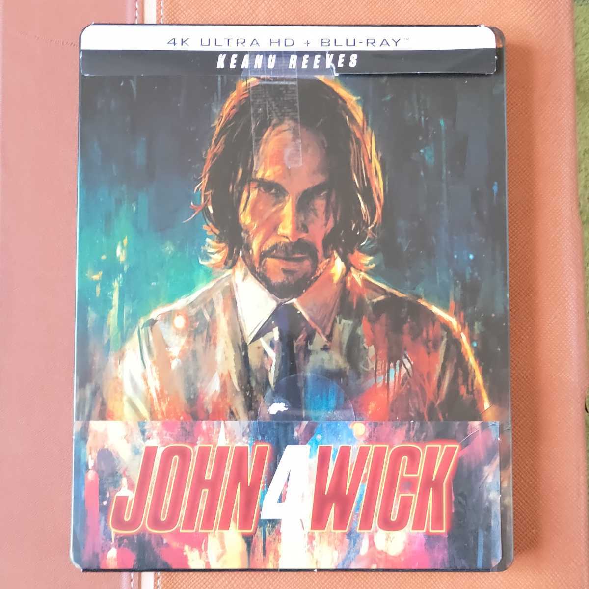 【未使用に近い】ジョン・ウィック4 / コンセクエンス 限定スチールブック仕様 [4K UHD+Bluray ※日本語無し]の落札情報詳細