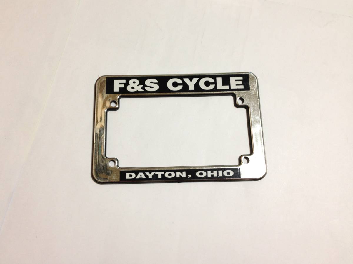 【中古】F&S Motorcycle バイク用 ライセンス フレーム USDM USA US JDM 北米仕様 アメリカ Hawaii