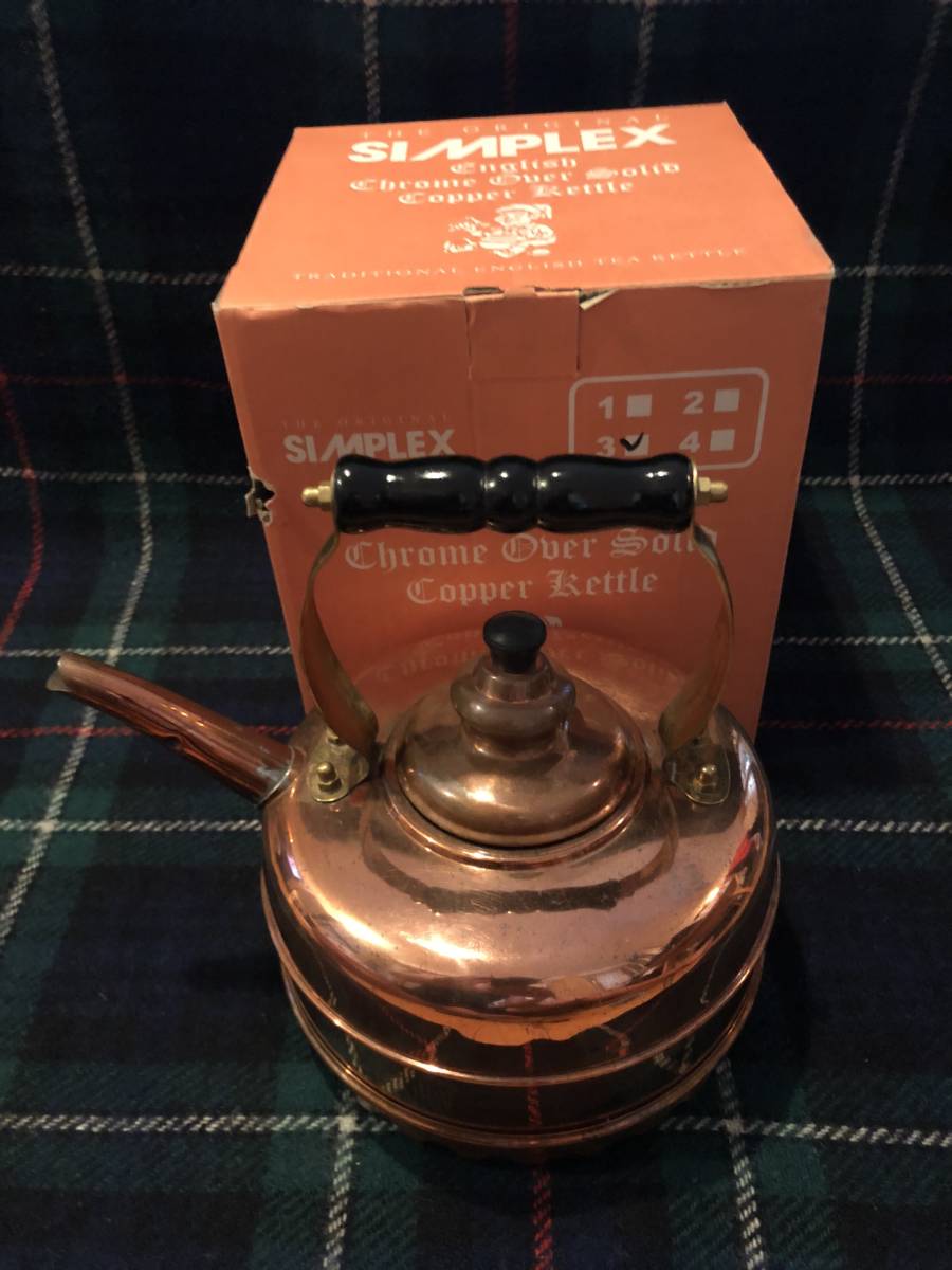 【中古】★SIMPLEX★シンプレックス パテント ケトル★No.s 400709402190★TRADITIONAL ENGLISH