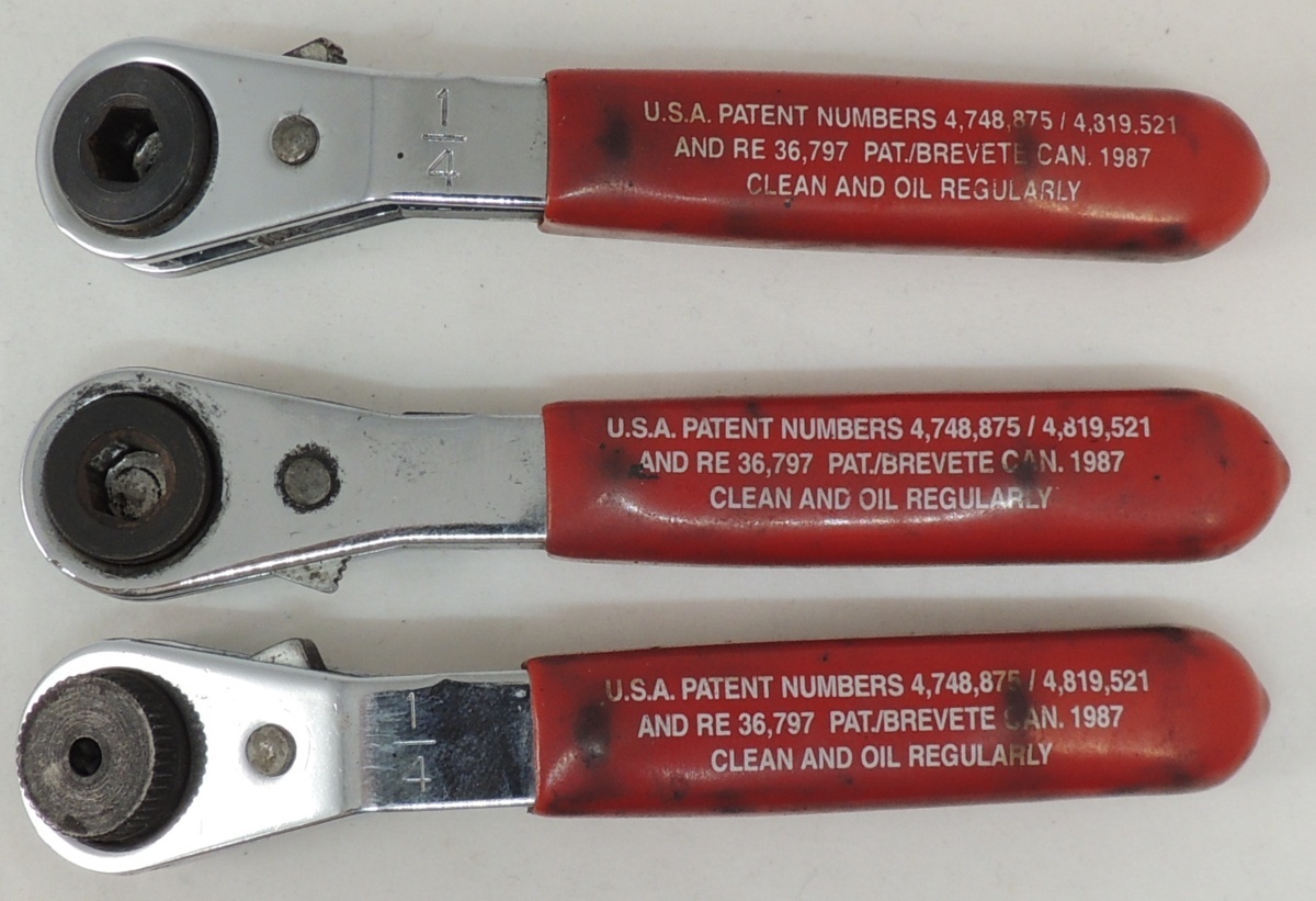 【中古】中古品 BluePoint ブルーポイント YA488 YA489 YA490 ラチェットレンチ 3本セット k_z の落札情報詳細 ヤフオク落札価格情報 オークフリー