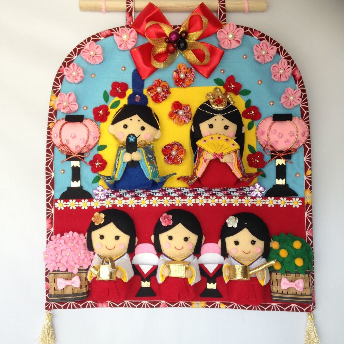 Ideas 34+ お雛様 タペストリー 手作り with Pics