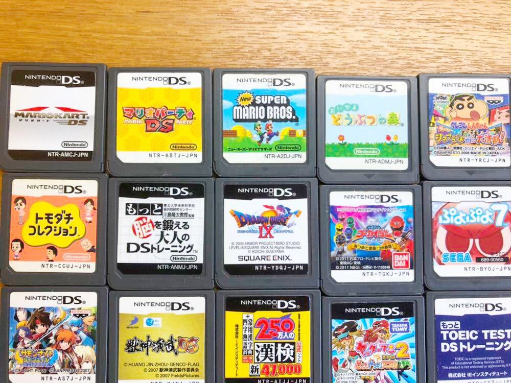 動作確認済み 被りなし 人気 Dsソフト セット まとめ売り マリオカート