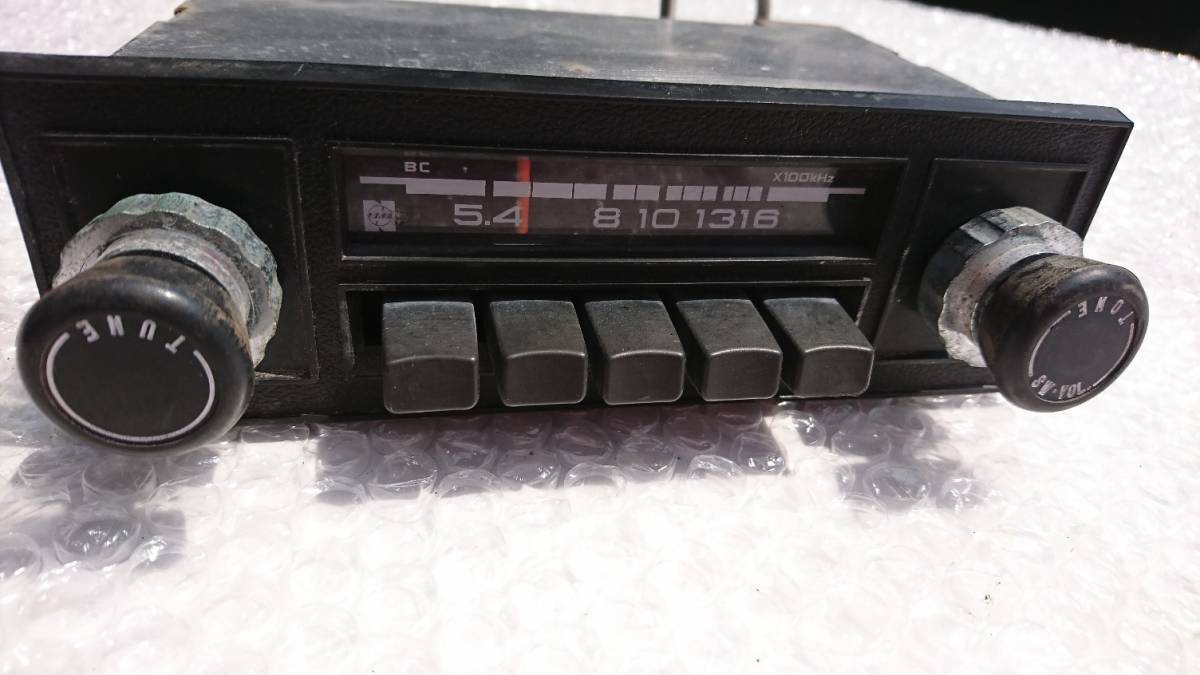 カーラジオ 旧車 レトロ カーオーディオ