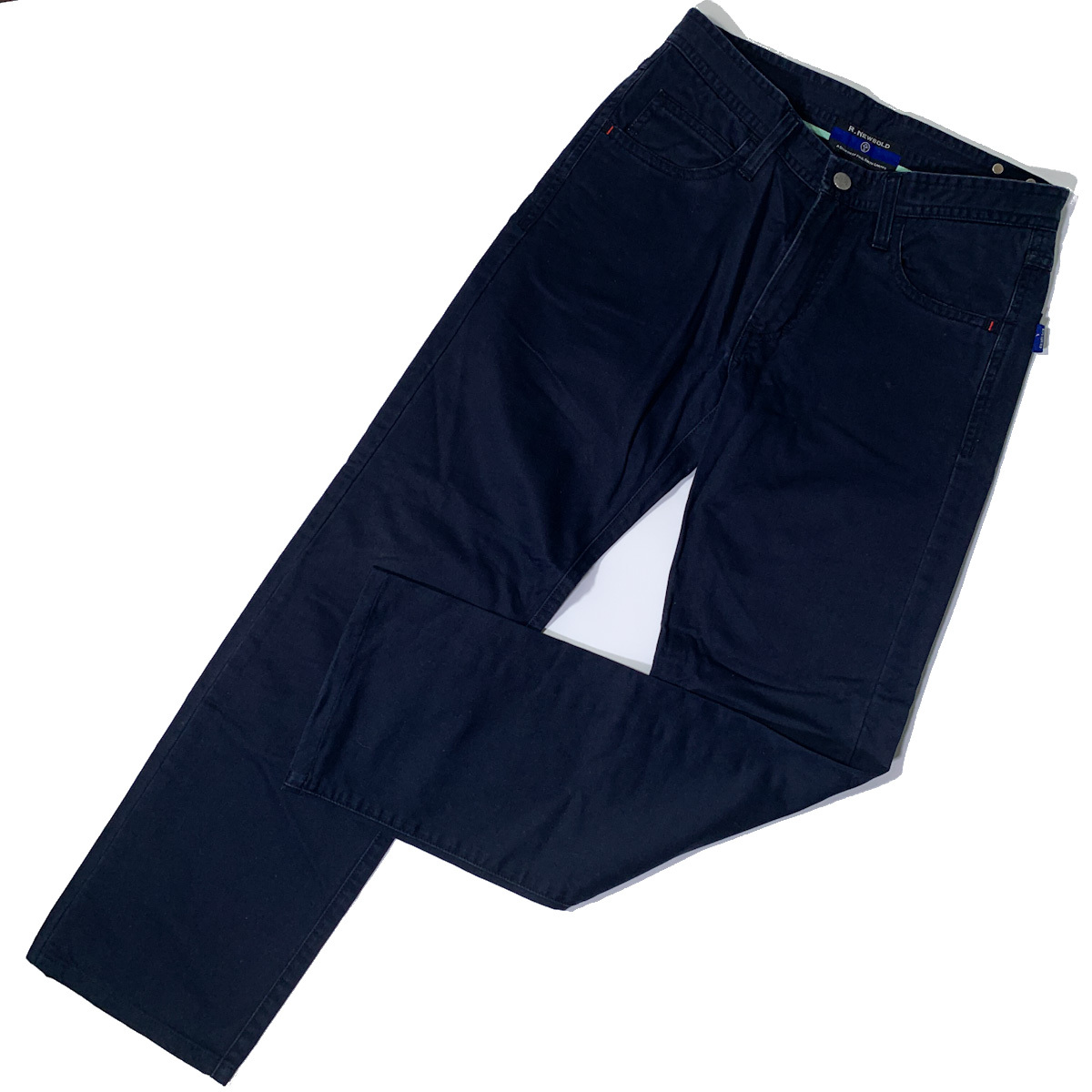 R.NEWBOLD アールニューボールド コットン パンツ ボトムス Mサイズ / 濃紺 ネイビー ポールスミス 正規品の落札情報詳細