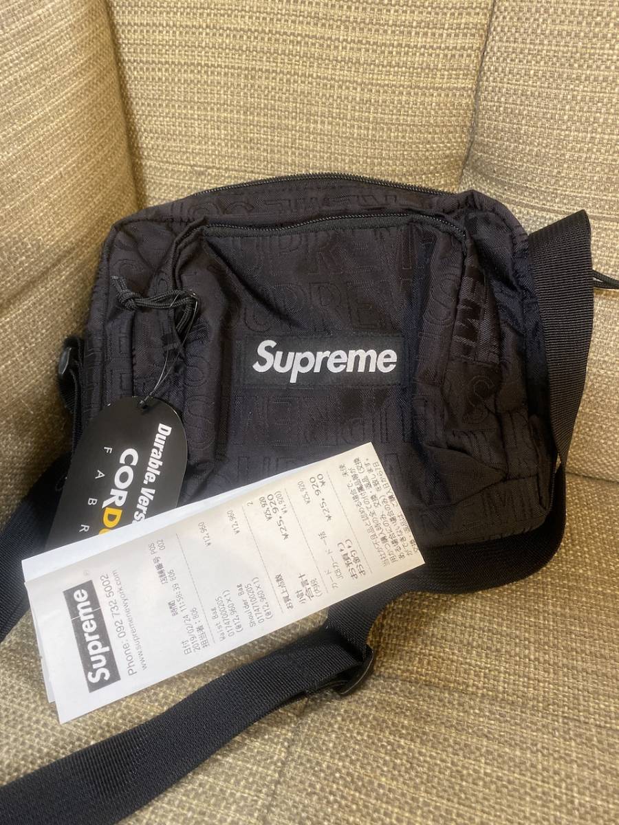 にされる Supreme Supreme Shoulder Bag 黒 国内正規品の通販 by Aether｜シュプリームならラクマ カテゴリ