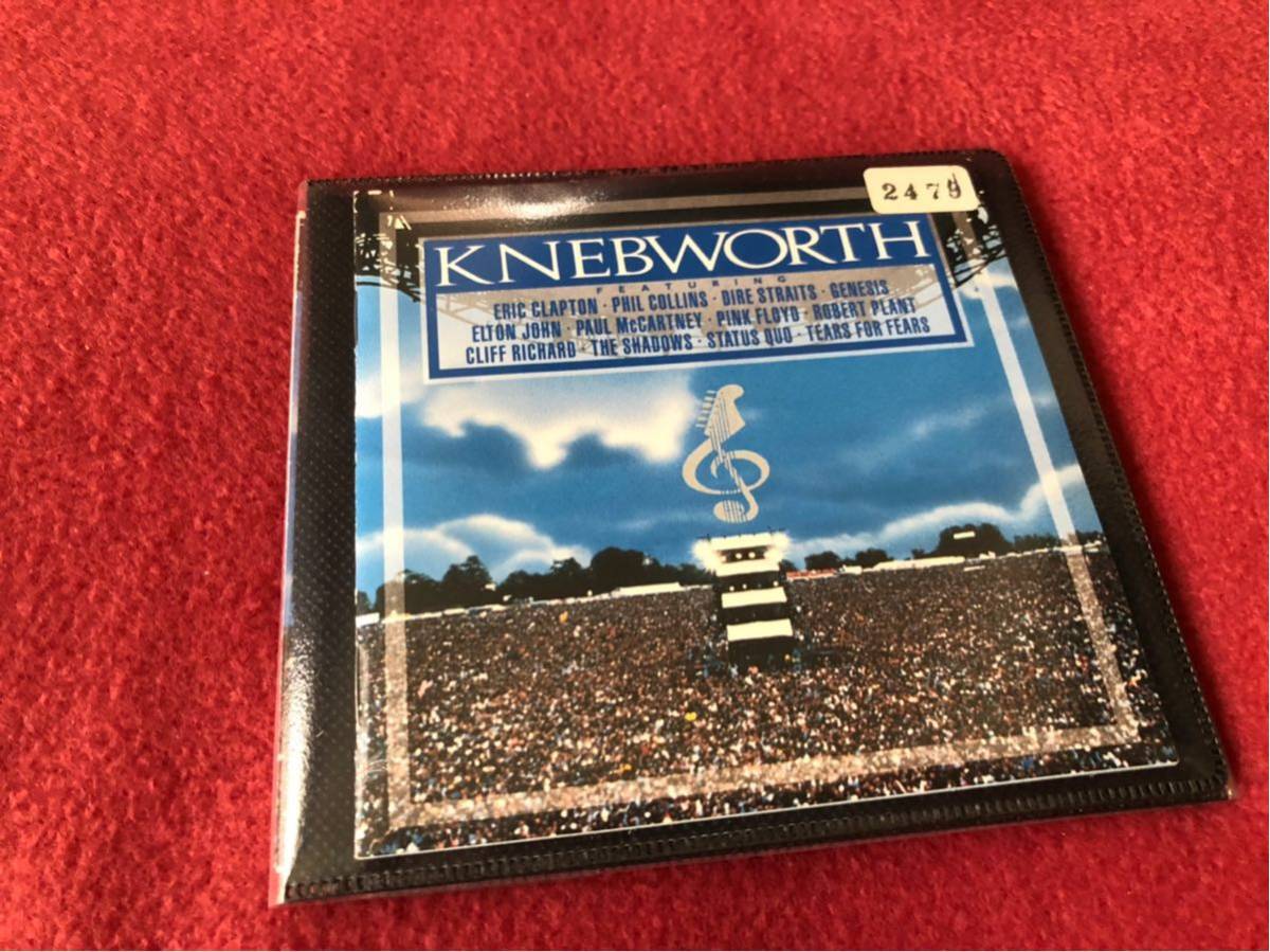 KNEBWORTH The Album／1990年／ネブワース・ライブ／CD2枚組／Led Zeppelin／Genesis／Pink