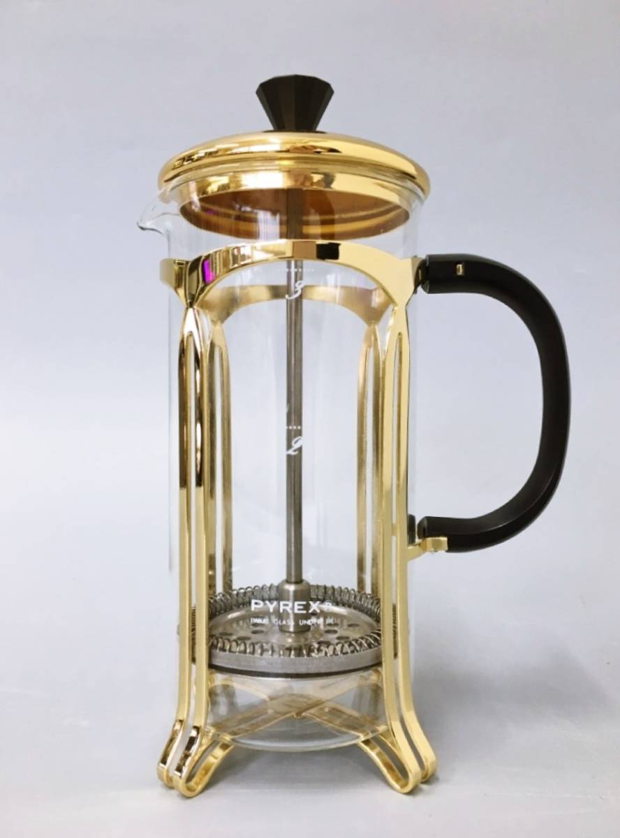 PYREX パイレックス ティープレス フレンチプレス ティーサーバー コーヒー 耐熱ガラス 紅茶 カフェ 喫茶店 ティータイム 600 3