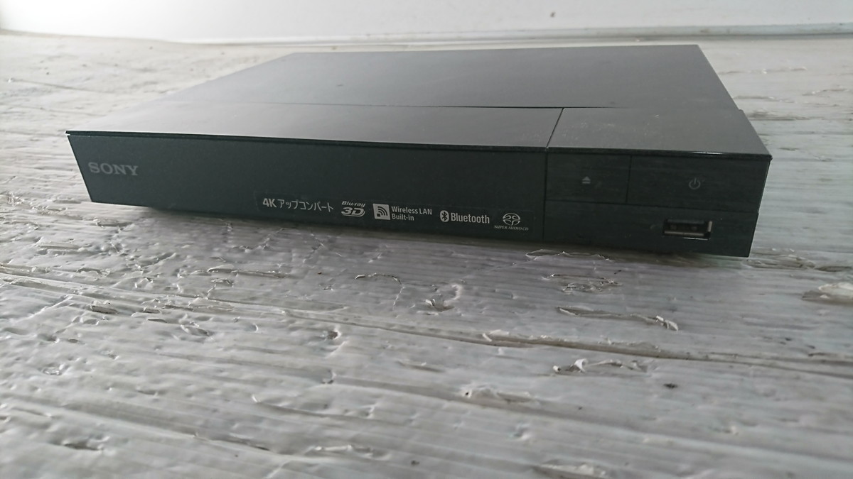【傷や汚れあり】A9212 ★SONY ソニー ブルーレイ DVDプレーヤー BDPS6700 2018年製 現状品 ★オーディオ機器の