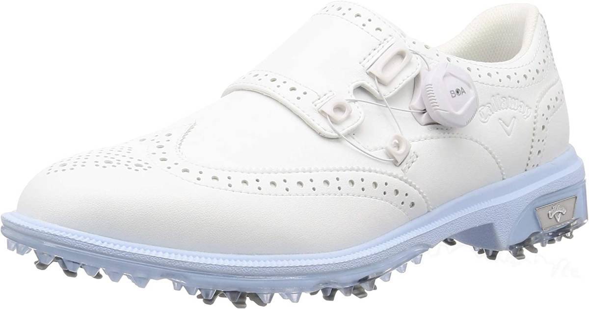 【未使用】Callaway(キャロウェイ) BOA 軽量ゴルフシューズ 2470996504(030)26．0CM の落札情報詳細